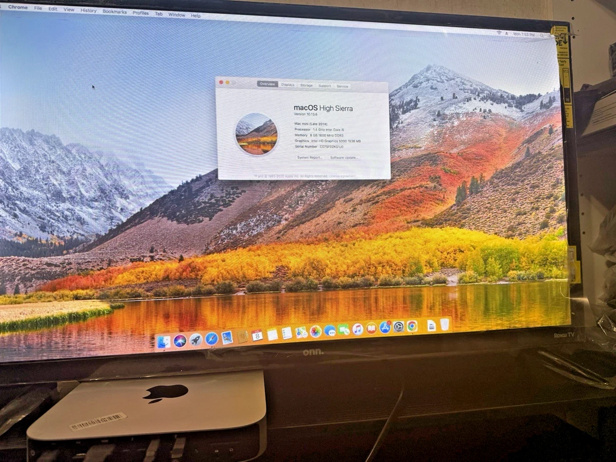 Macデスクトップ Apple Mac mini 500GB 8GB RAM Apple Mac mini 8 GB RAM Apple Desktops 500 GB SSD Capacity-In-One
