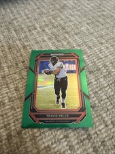 2023 Prizm Draft Picks - Green Prizm No.95 Travis Kelce Kansas City Chiefs 🐐🔥