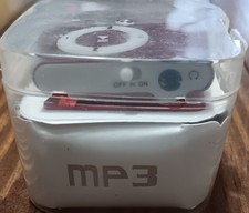 Mini Clip Red MP3 Music Player w/ 2 GB Micro SD Card USB Portable
