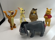 5 Winnie the Pooh Bear Playset 5 Figure Toy Set F