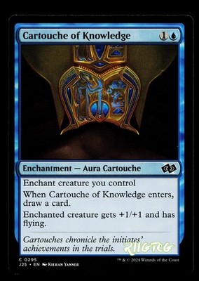 Cartouche of Knowledge 295 Foundations Jumpstart Magic: The Gathering LP