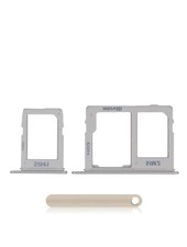 Replacement Sim Card Tray Compatible For Samsung Galaxy A6 A600 A6 PlusA605 Gold