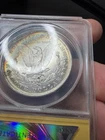 🔥 1883-O $1 Morgan Silver Dollar MS63 Anacs Crescent Toner @LOOK@ !