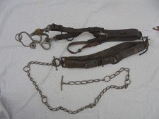 bride de cheval de lartillerie francaise de 1 guerre
