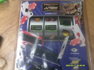 Hollywood Casino 400 @Kansas Speedway October 22, 2017-NEW Program & Line-up
