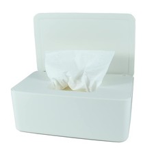 Diaper Wipes Dispenser, Baby Case, Wipe Holder Keeps White