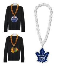 Toronto Maple Leafs Hockey Big Chain Necklace - 38