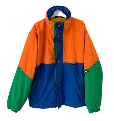 Vintage Anzi Besson Gore-Tex Ski Jacket Mens M Colorblock Waterproof Italy #117