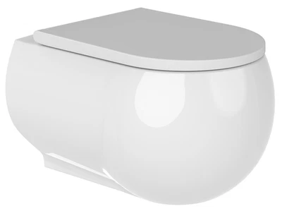 BIEN Design Spülrandloses Hänge Wand WC FLASH2 NANO mit Soft-Close Deckel Randlos