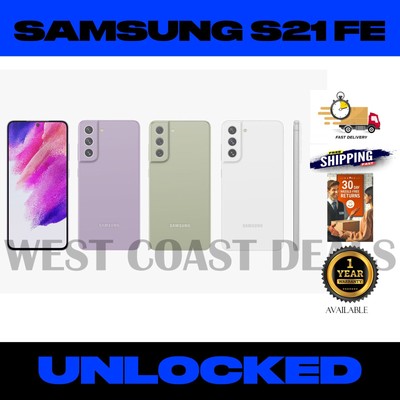 New Samsung Galaxy S21 FE 5G G990U 128GB Factory Unlocked AT&T T-Mobile Verizon 