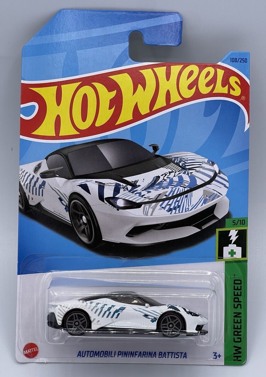 Carrinho Hot Wheels AUTOMOBILI PININFARINA BATTISTA HKH57 HW GREEN SPEED