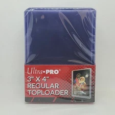 Ultra Pro 3 x 4 Clear Regular Toploader - 25-Count