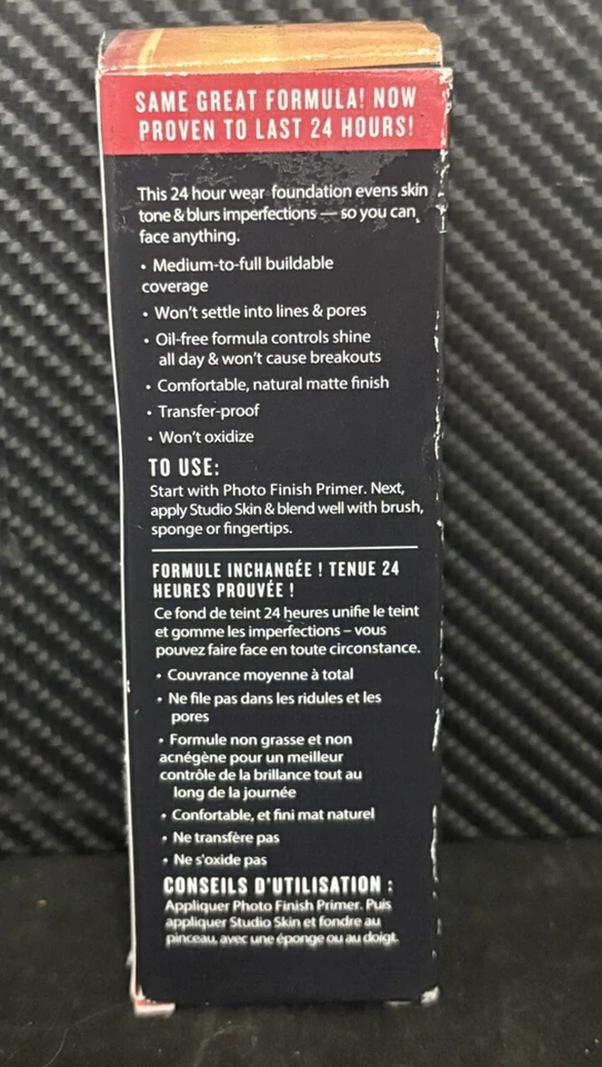 Smashbox Studio Skin 24 Hour Hydra Foundation Medium Dark (4.0) - 1.0oz (30ml) - Image 3 of 4