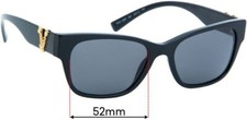 SFx Replacement Sunglass Lenses Fits Versace Mod 3283 - 52mm Wide