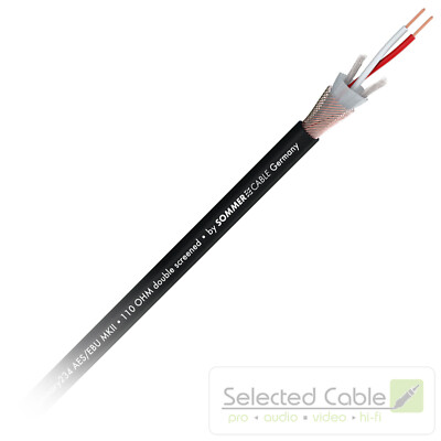 SOMMER CABLE DMX Binary 234 AES/EBU MKII OFC 2 x 0,34 mm² 110  Kabel PVC / FRNC