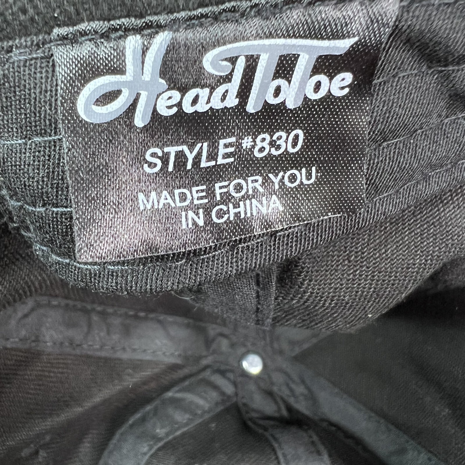 ER Adjustable Strap-Back Hat Baseball Cap - image 8