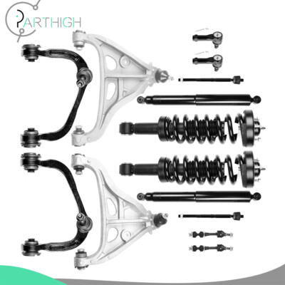 2005-2008 Ford F150 Front Struts Rear Shocks Control Arms Tie Rod