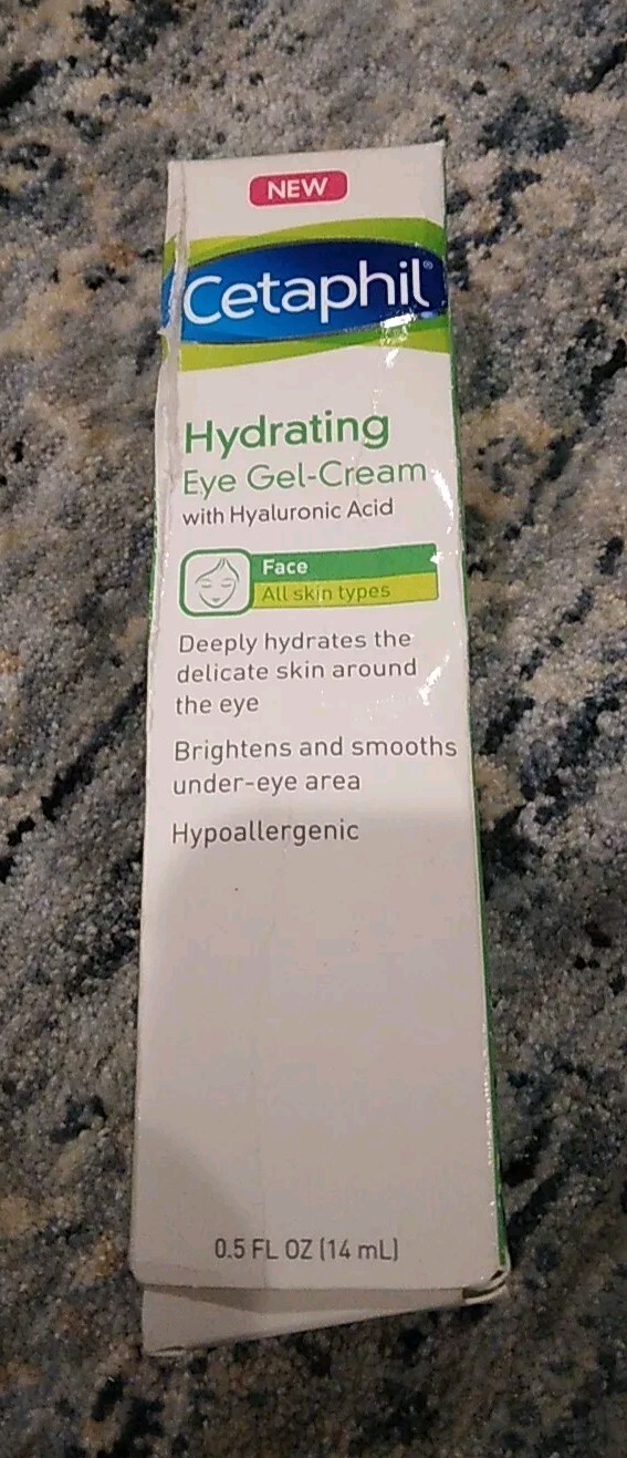 Cetaphil Hydrating Eye Gel Cream 0.5 fl oz New Formula