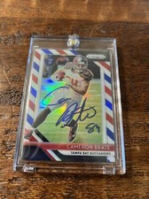 Cameron Brate Signed Prizm Football Card Psa Dna Coa Autographed Buccaneers