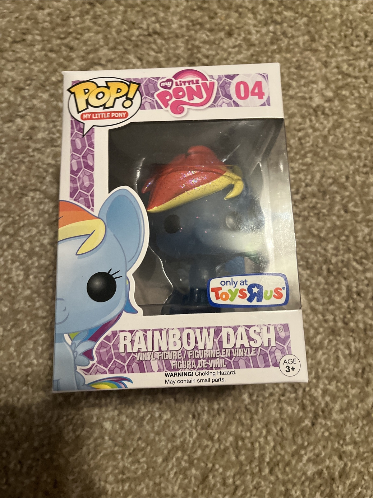 Funko Pop! Figura De Vinilo My Little Pony Rainbow Dash #4 De Animación