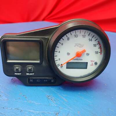 99-02 YAMAHA YZF R6 Gauges Speedo Tach Cluster Speedometer S10B9/11 | eBay