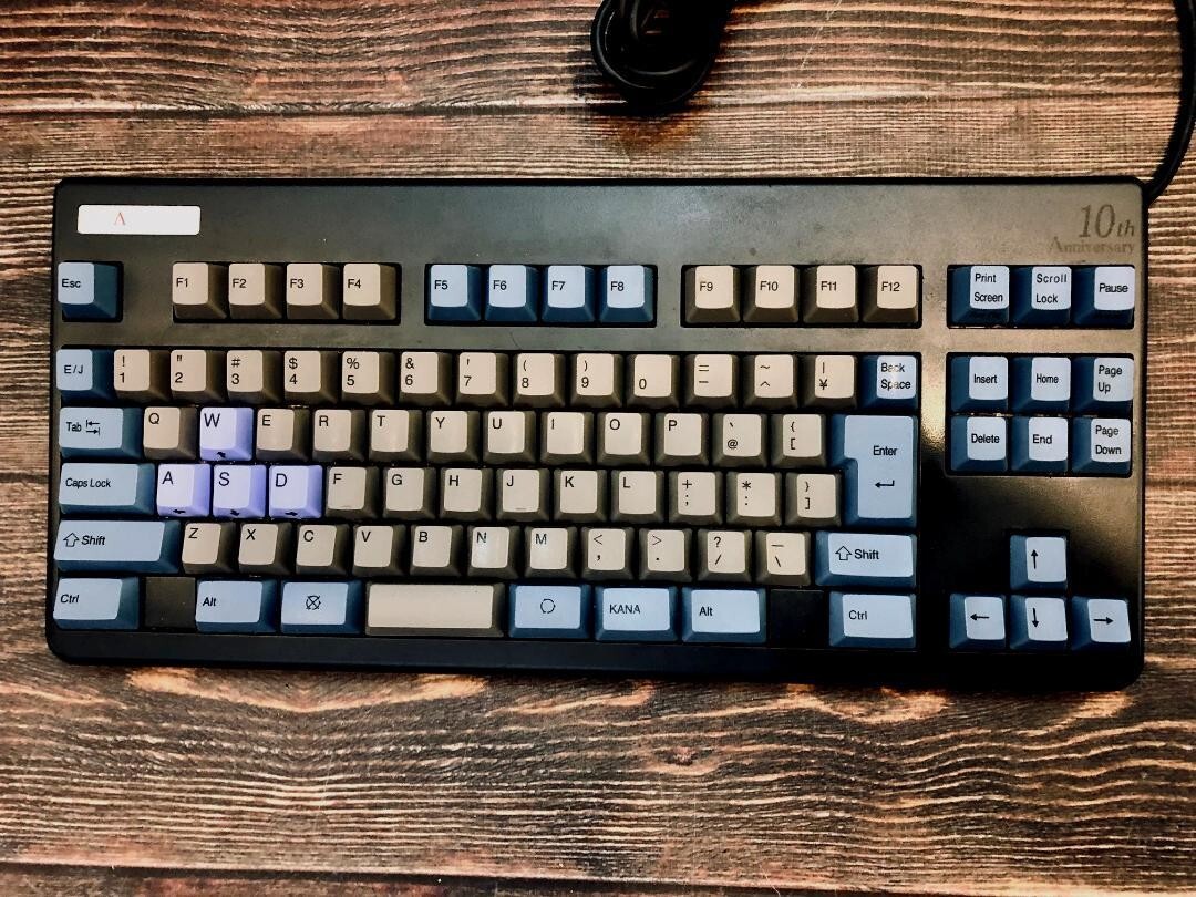 REALFORCE 89S-10th 10周年記念モデル 限定 東プレ、10周年記念の日本語89