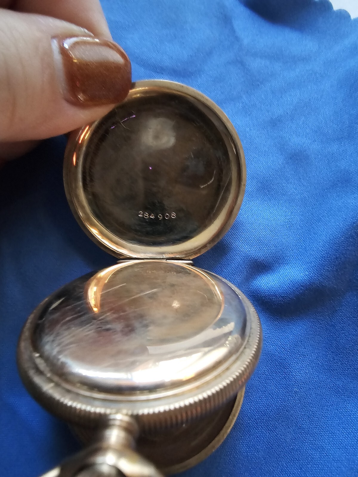 Vintage Elgin Goldtone Pocket Watch Not Working eBay