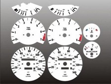 White Face Gauges For 1984-1991 Bmw E30 325 325e 325i White Face Gauges For 1984-1991 Bmw E30 325 325e 325i
