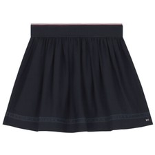 Tommy Hilfiger Ceremonial Lake Tape Skort Gr. 152 Girls Skirt Blue New  OVP