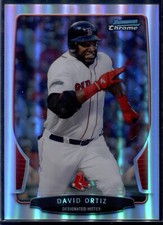 2013 Bowman Chrome David Ortiz #170 Refractor Red Sox HOF