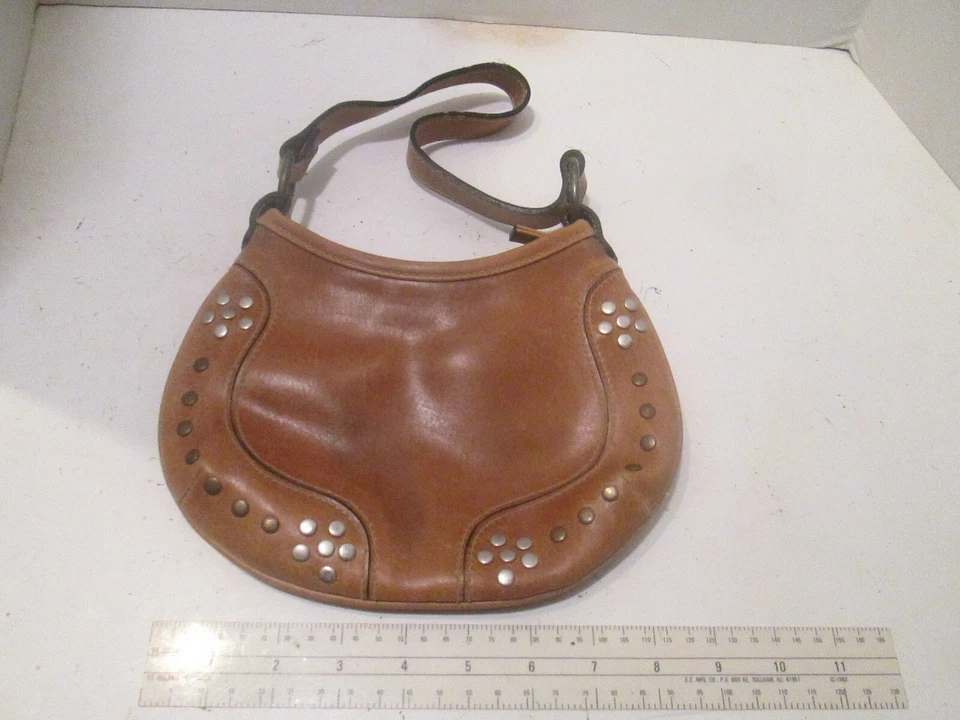 Cartera o bolso de mano pequeño vintage Fashion Express de cuero sintético 1 bolsillo con cremallera Foto 2 de 4