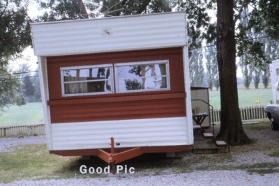 #WE4 - b Vintage 35mm Slide Photo- Mobile Home - 1975
