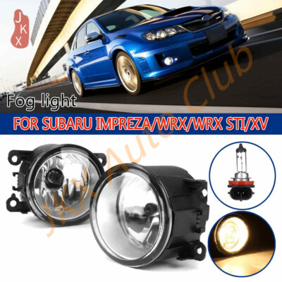Front Bumper Lamps Fog Lights 2P For Subaru Impreza XV Crosstrek 2012 13 14 15