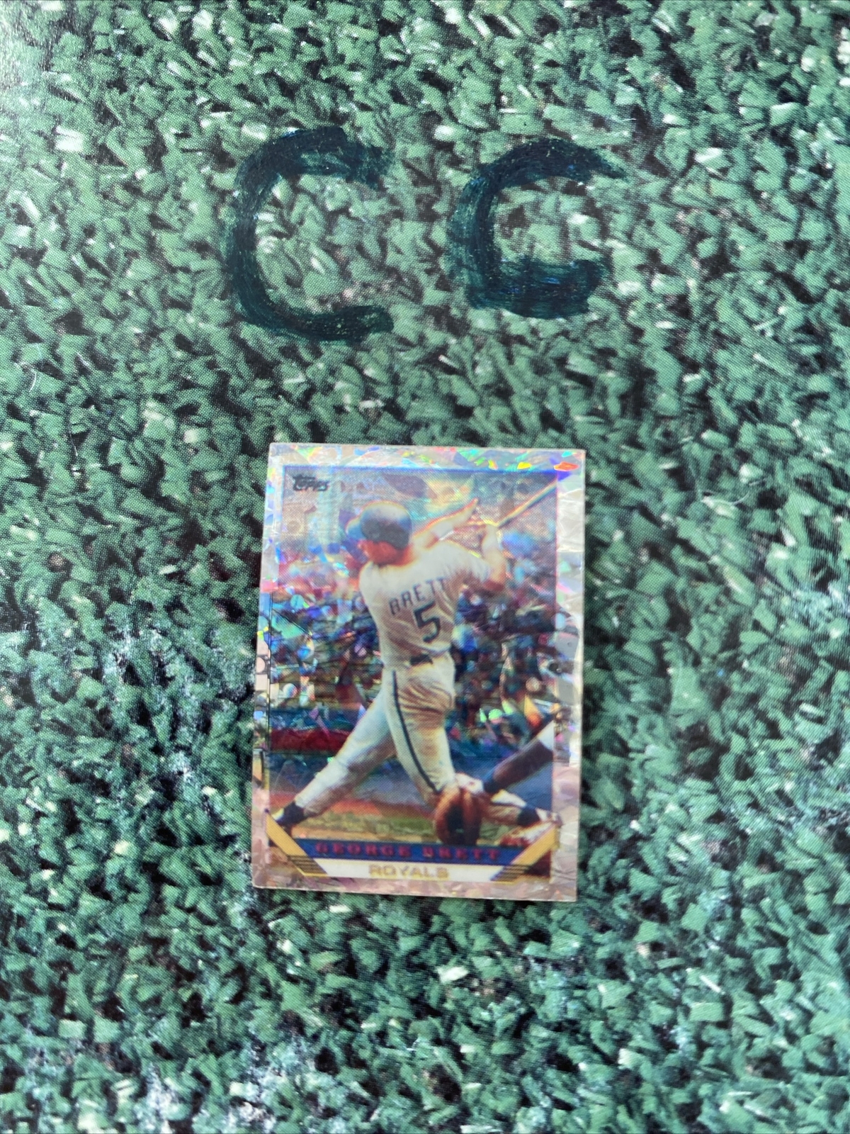 1993 Topps -  Micro Prism Foil #397 George Brett