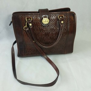 brahmin woven handbag