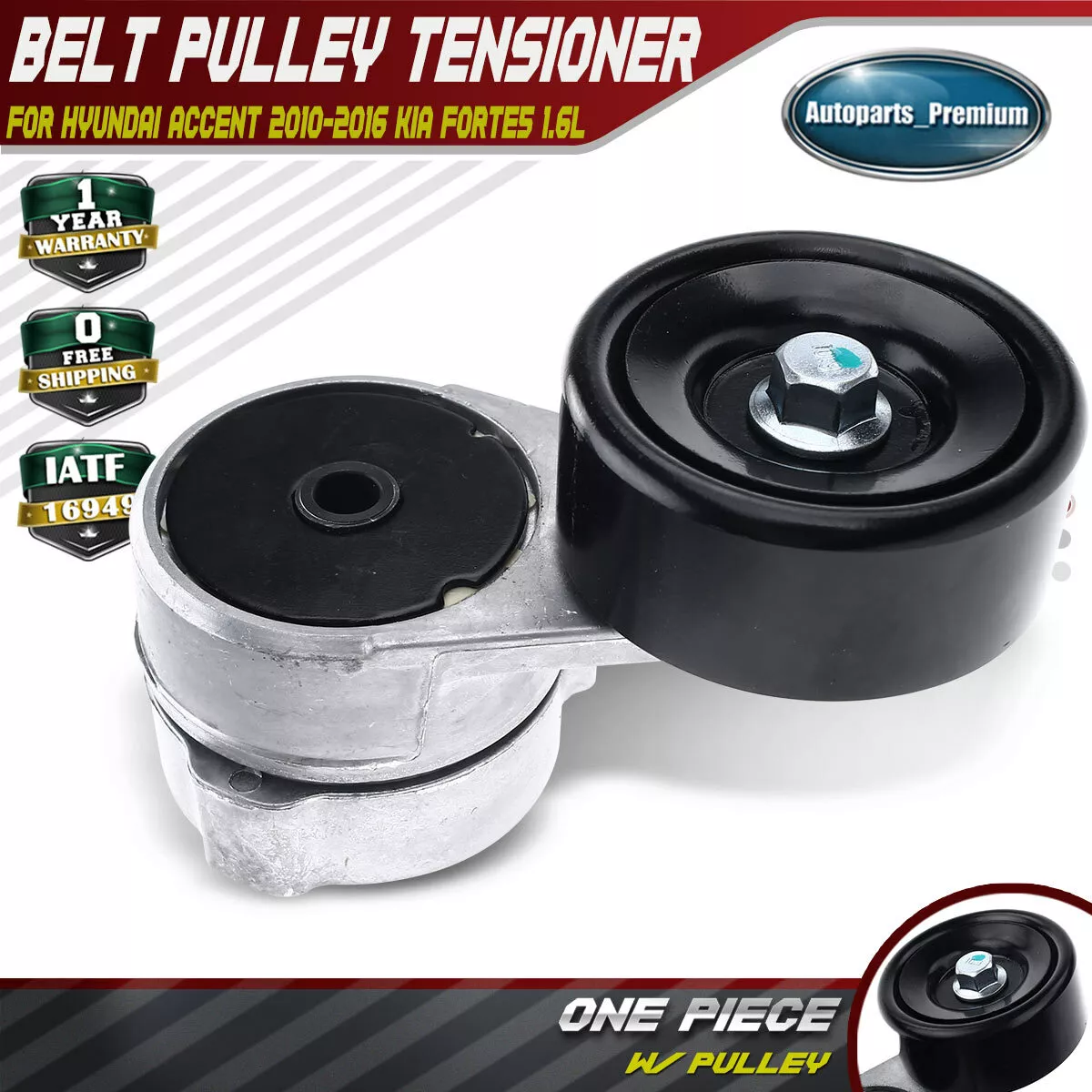 Hyundai tensioner pulley top