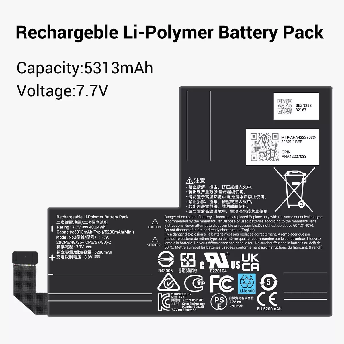 Steam Deck Battery: Genuine Part / Replacement Kit