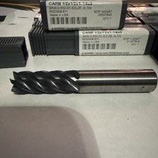 Niagara Cutter 03007645 Square End Mill: 1/2" Dia, 1-1/4" LOC, 3" OAL, 6 Flutes