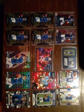 2025 Jaxson Dart 15 Card RC Lot Topps Chrome Optic Mosaic Prizm Select Giants