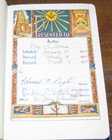 Vintage Holy Bible Masonic 1951 Edition Holman Blue Cover Illustrated Edition — photo 4