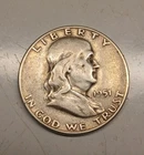 1951-S Ben Franklin Half Dollar 90% Silver Coin