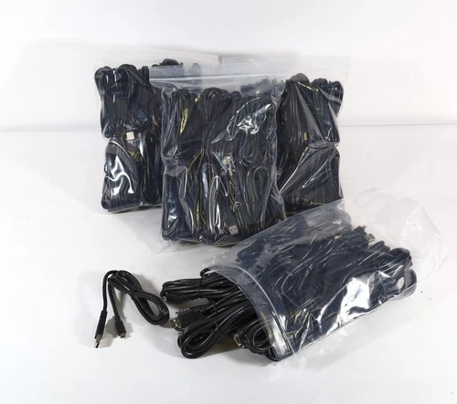 (Lot of 100) USB A 2.0 to Mini-USB B 2.0 Data Sync Charging Cable 5ft