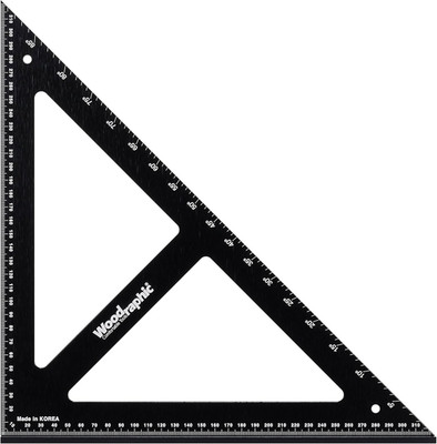 300mm Aluminum Carpenter's Square for Accurate Woodworking & Cabinetmaking