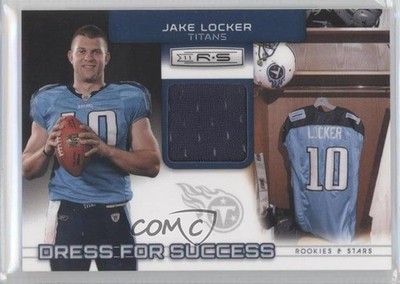 2011 Panini Rookies & Stars Dress for Success Jerseys /299 Jake Locker #24 0t1