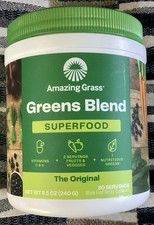 Amazing Grass Green Superfood Organic Wheat Grass Powder, 8.5oz - 30 Servings