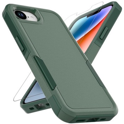 for iPhone 16E / iPhone 17E Case: Dual Layer Protective Heavy Duty Cell Phone...