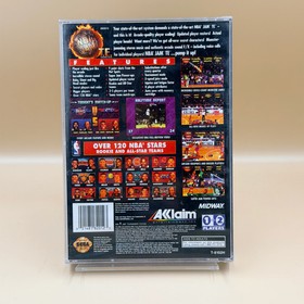 NBA Jam Tournament Edition [Sega Saturn] Tested & Cleaned