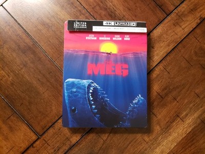 The Meg (2018, 4K UHD + Blu-ray, Steelbook)