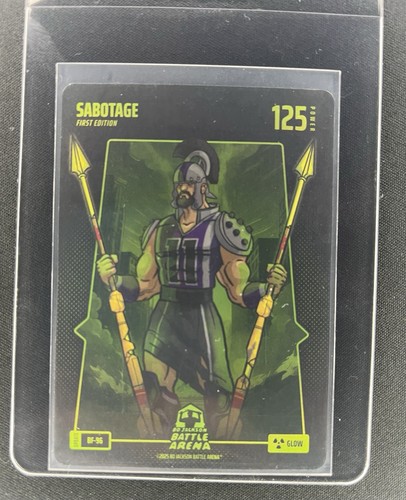 2025 Bo Jackson Battle Arena Update - Glow BattleFoil- Sabotage #BF-96