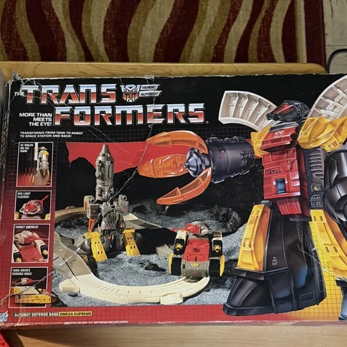 Vintage Hasbro Transformers Omega Supreme Action Figure 1984 - Not Complete